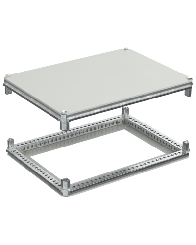 FORMAT Крыша и основание (под фланец) 600х800мм IEK (FO-00-KOF-060-080) в Абакане Аксессуары для стоек и шкафов Pintop.ru