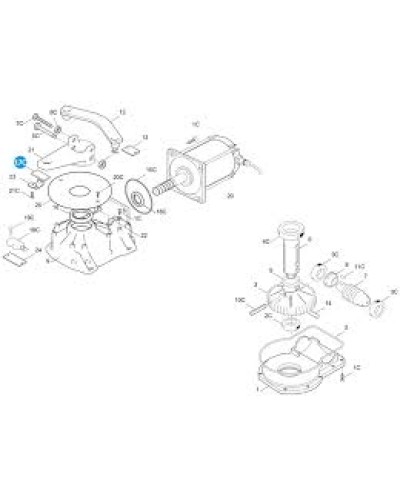 Защитный ключ электродвигателя SUPERFROG Came 119RIA041 в Абакане Запчасти для шлагбаумов и автоматики Pintop.ru