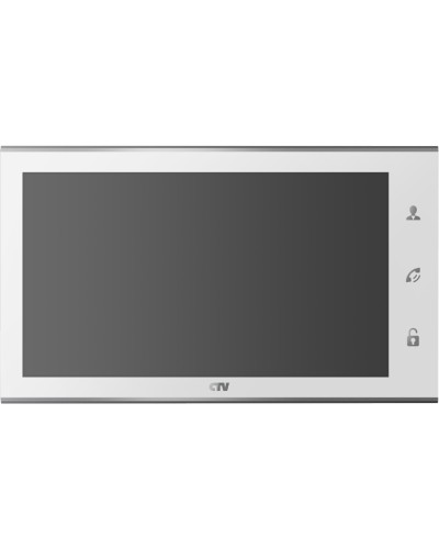 Монитор видеодомофона CTV-M4105AHD (белый) в Абакане Абонентские видеоустройства Pintop.ru