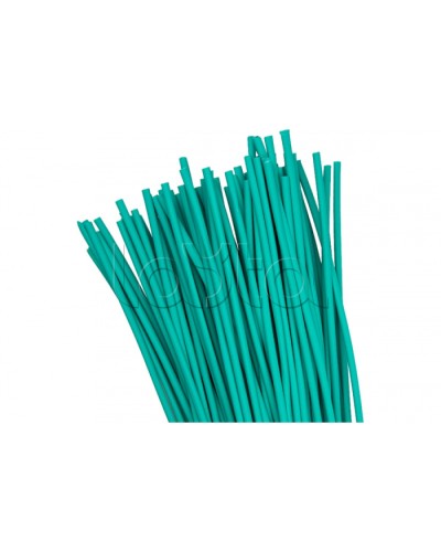 Термоусаживаемая трубка ТУТ нг 6/3 зеленая в отрезках по 1м EKF PROxima (tut-6-j-1m) в Абакане Аксессуары для кабель-канала Pintop.ru