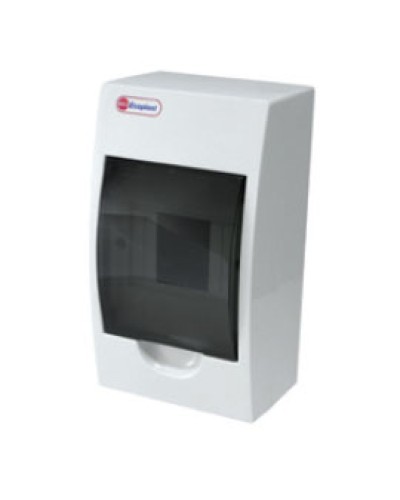 Шкаф настенный с дверцей, 6 модулей, IP40 Экопласт 46106 в Абакане Боксы для автоматов Pintop.ru