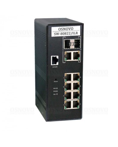 PoE коммутатор уличный промышленный OSNOVO SW-80822/ILR в Абакане Коммутаторы Pintop.ru