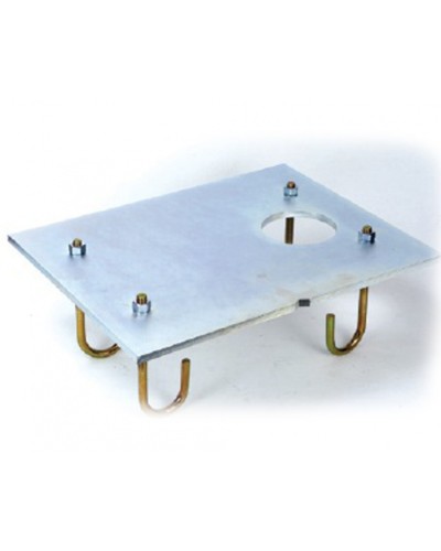 Пластина монтажная с анкерами для шлагбаума B680 H Faac 490139 в Абакане Запчасти для шлагбаумов и автоматики Pintop.ru