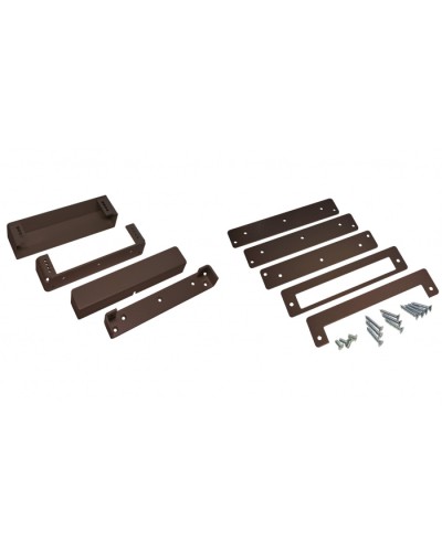 Комплект монтажный для замка ALM-700S с возможностью регулировки ALeko МК 700S-PS (коричневый) в Абакане Дополнительное оборудование для СКУД Pintop.ru