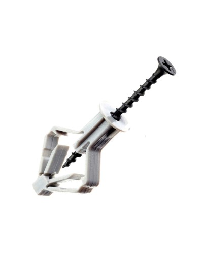 Дюбель бабочка 10x50 TNF-W с шурупом (10 шт/уп) Промрукав (PR08.10217) в Абакане Крепеж: Дюбели, шурупы, саморезы Pintop.ru