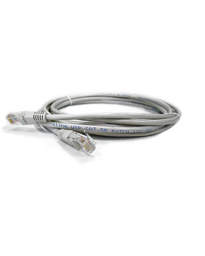 Патч-корд RJ45 - RJ45, 4 пары, UTP, категория 6, 2 м, серый, LSZH LANMASTER LAN-PC45/U6-2.0-GY в Абакане Патч-корды и пигтейлы Pintop.ru