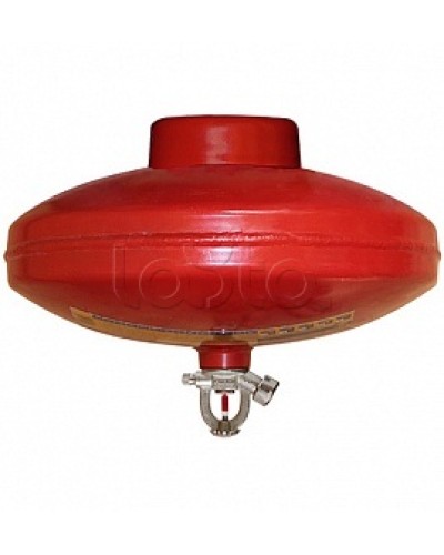 Модуль порошкового пажаротушения ПОЖТЕХНИКА МПП-7/68 МИГ (диск) (температура срабатывания +68°С) (красный) в Абакане Модули порошковые Pintop.ru