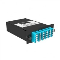 Кассета кроссовая черный Cabeus (FO-9-2x12MPO(m)/А-24xLC/U-A-BK)