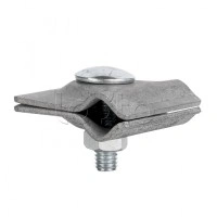 Зажим прута универсальный (пластина 45х45мм) HZ EKF PROxima (lp-g3103)