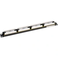 Панель коммутационная 19" PRO, 1U, 24 порта, UTP, RJ-45, CAT 6 REXANT 02-0234