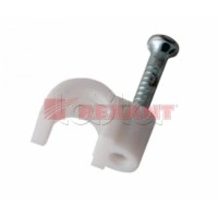Крепеж кабеля круглый 4мм (50шт/уп) REXANT 07-4004